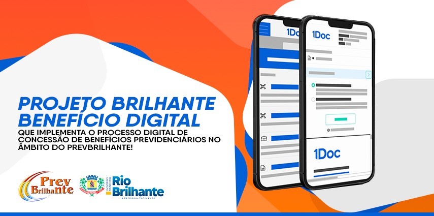 PREVBRILHANTE instituiu o Projeto denominado “Projeto Brilhante Benefício Digital"